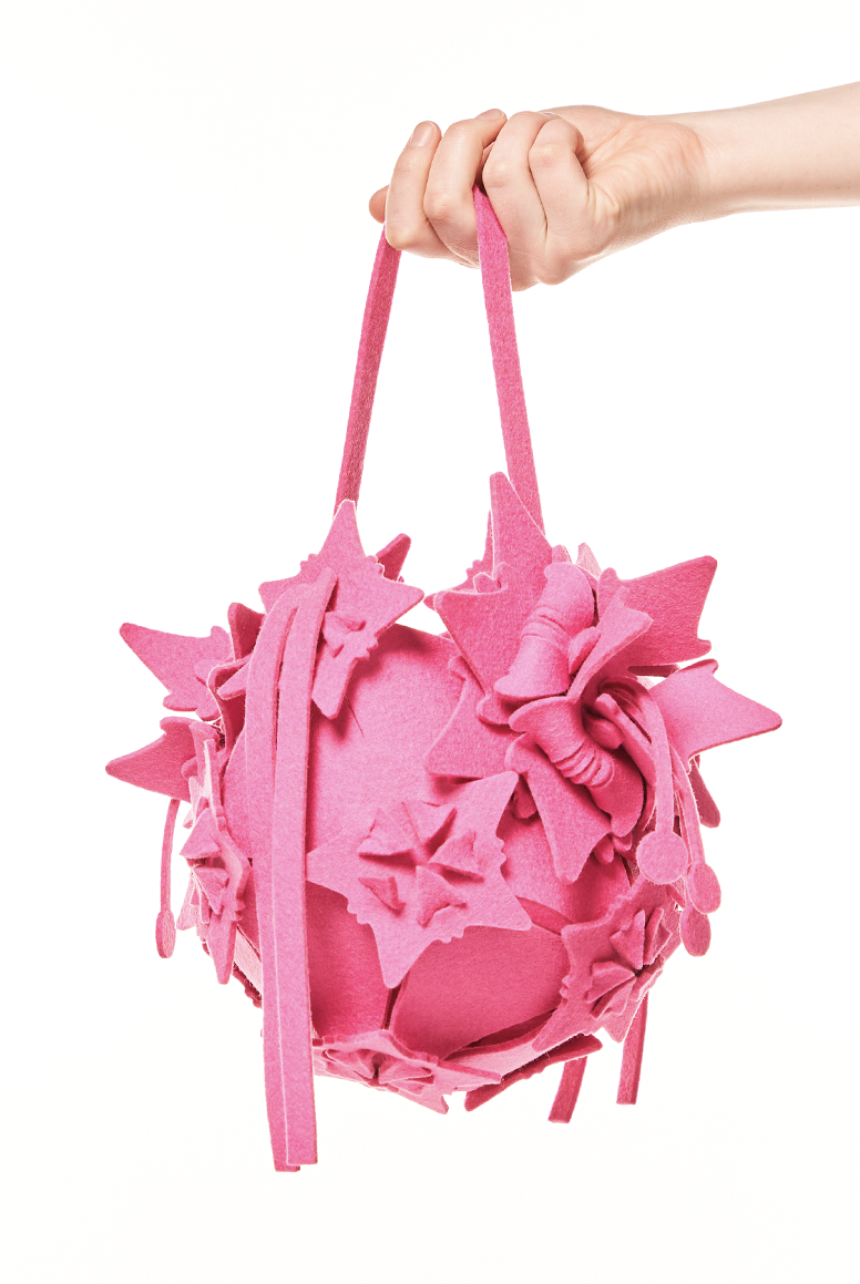 B2 Star Purse with Amaryllis