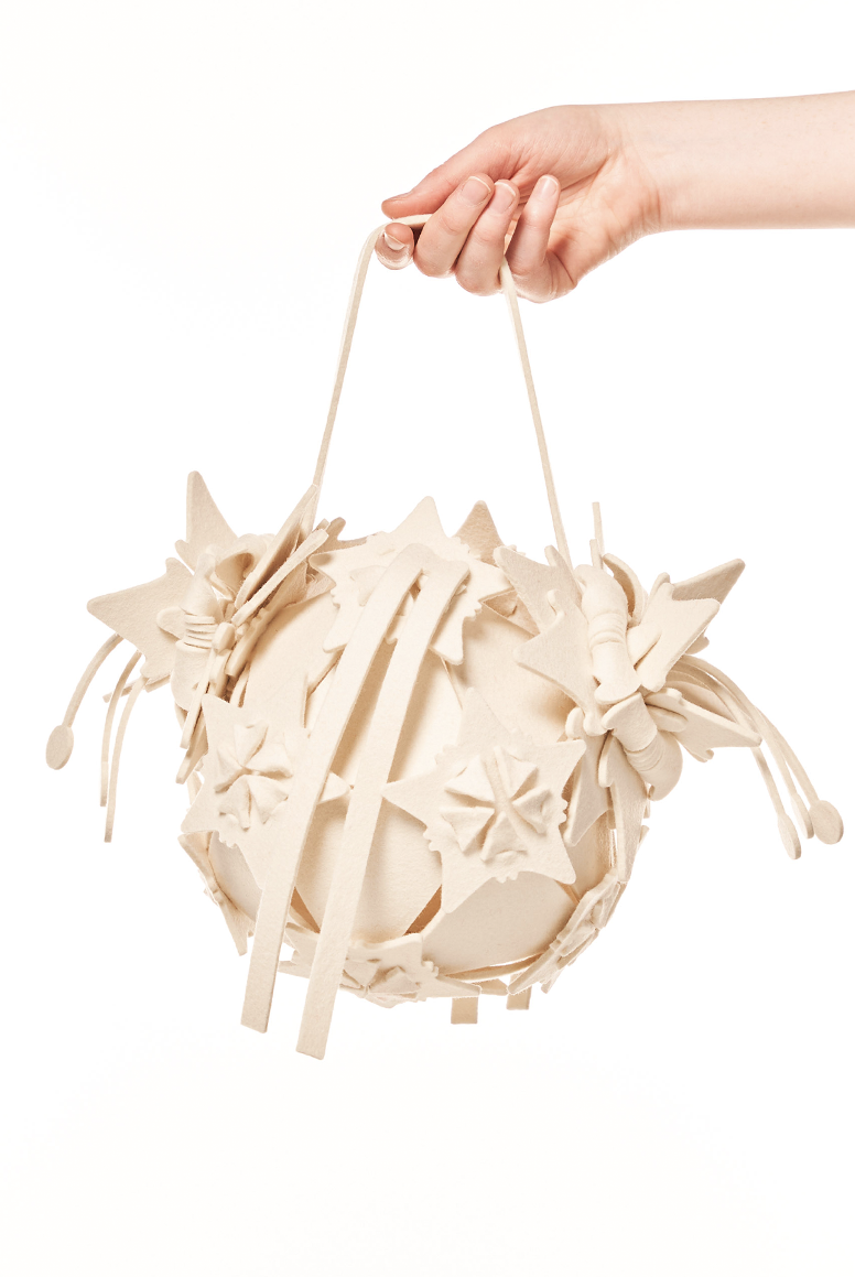 B2 Star Purse with Amaryllis